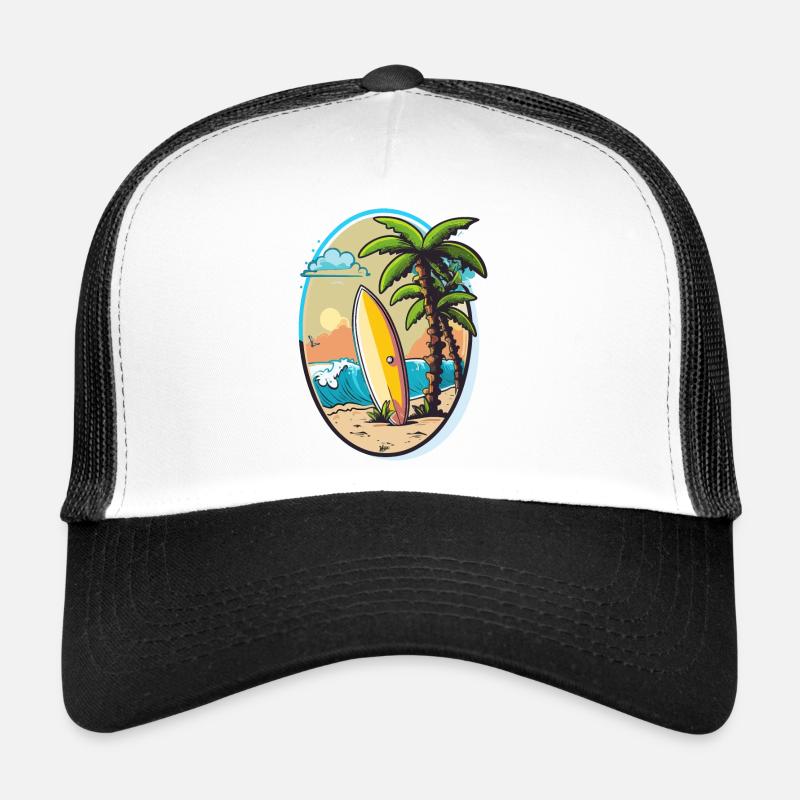 The Wave Rider Trucker Cap