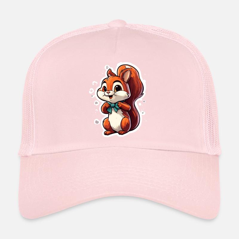Eichhörnchen / Tier / Nagetier / Waldtier / Comic Trucker Cap