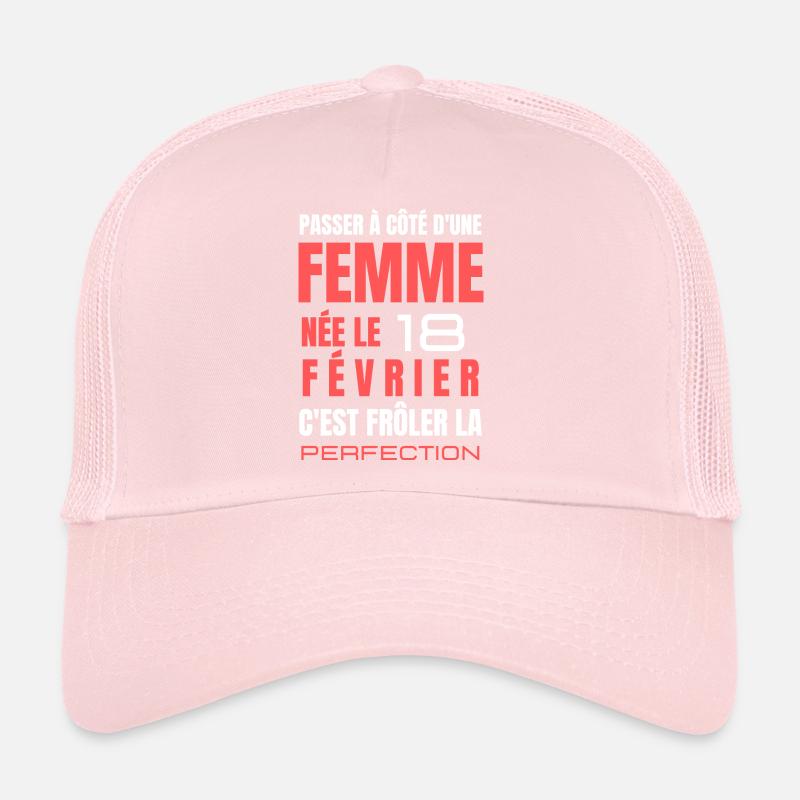 Février 18: Élégance Parfaite à Imprimer Casquette trucker 