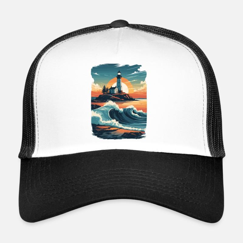 Lighthouse Trucker Cap