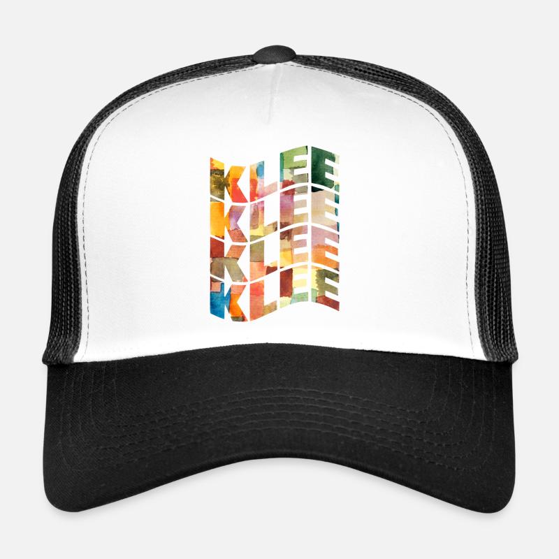 Paul Klee t-shirt à effet de vague textuel Casquette trucker 