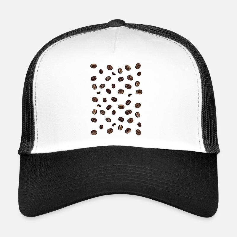Grains de café Casquette trucker 