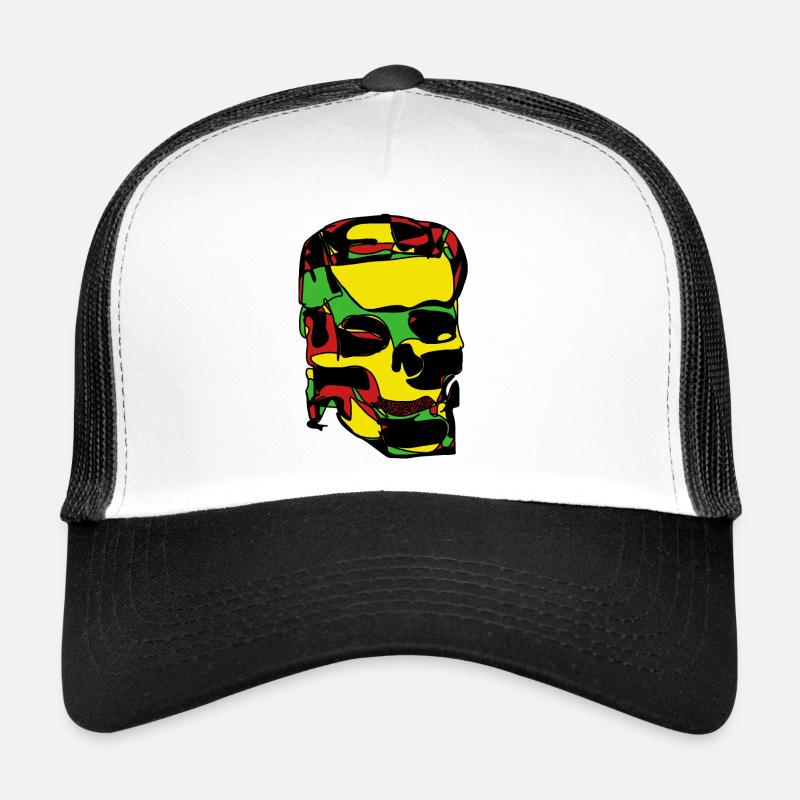 crâne Casquette trucker 