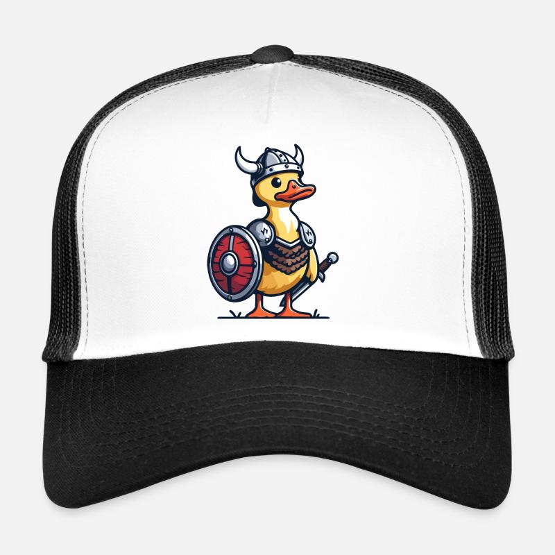 Viking Quack : Le canard du Valhalla Casquette trucker 