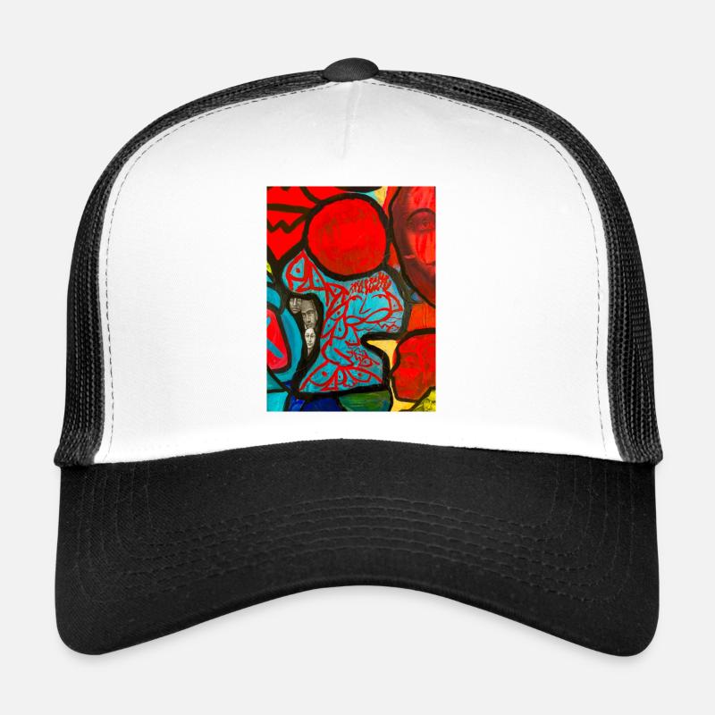 Kunstvolles Design Trucker Cap