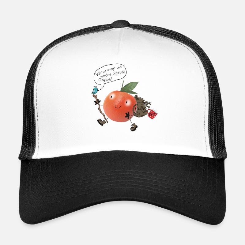 Wanderine - Trucker Cap - Weiß/Schwarz