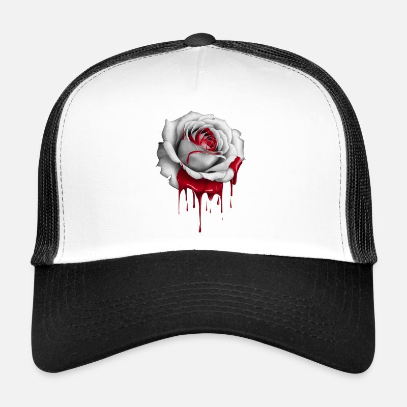 Dripping Rose Trucker Cap
