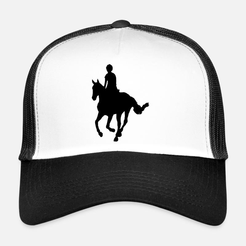 Cavalier à cheval Casquette trucker 