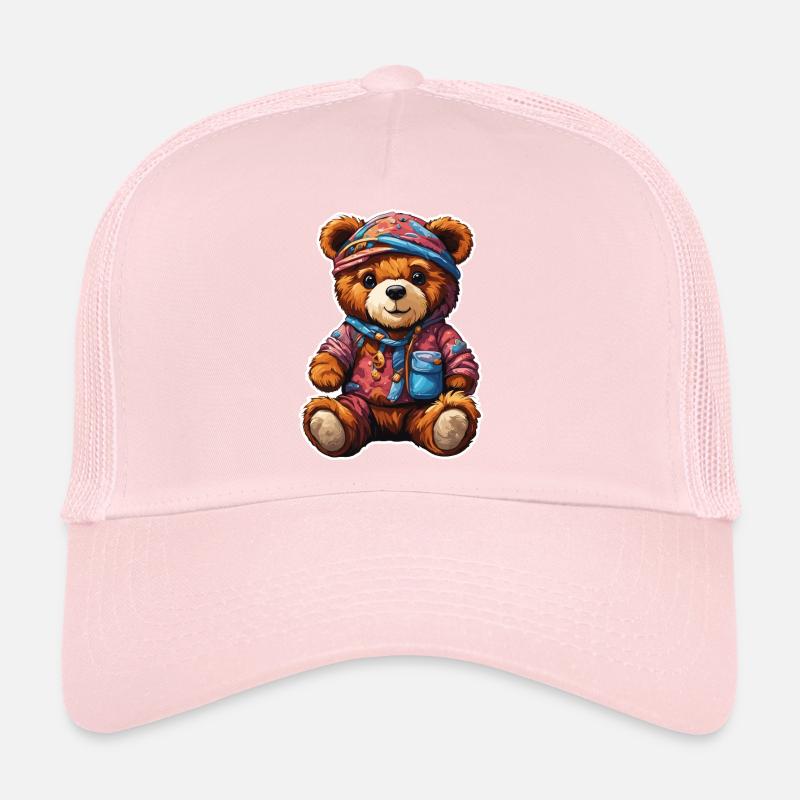 Teddybär / Kuscheltier / Stofftier / Geschenkidee Trucker Cap