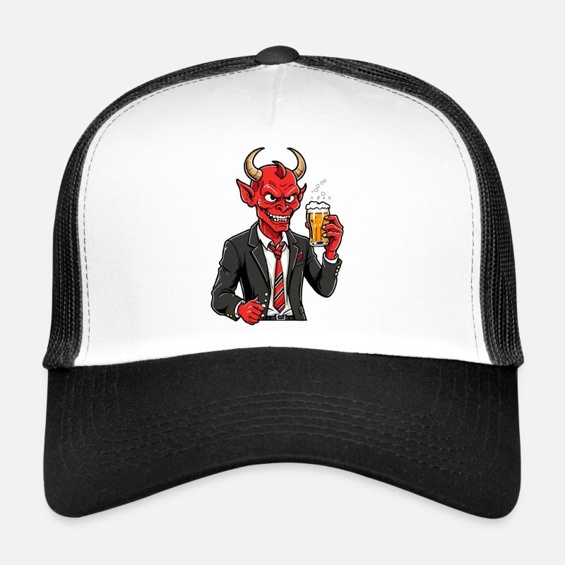 Red Devil Trucker Cap
