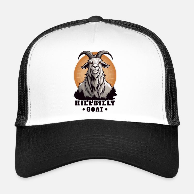 Hillbilly Ziegenbock Trucker Cap