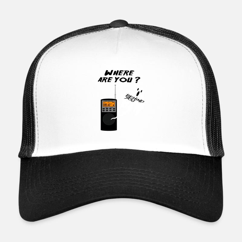 Phasmophobia EMF Geisterbox - Trucker Cap - Weiß/Schwarz