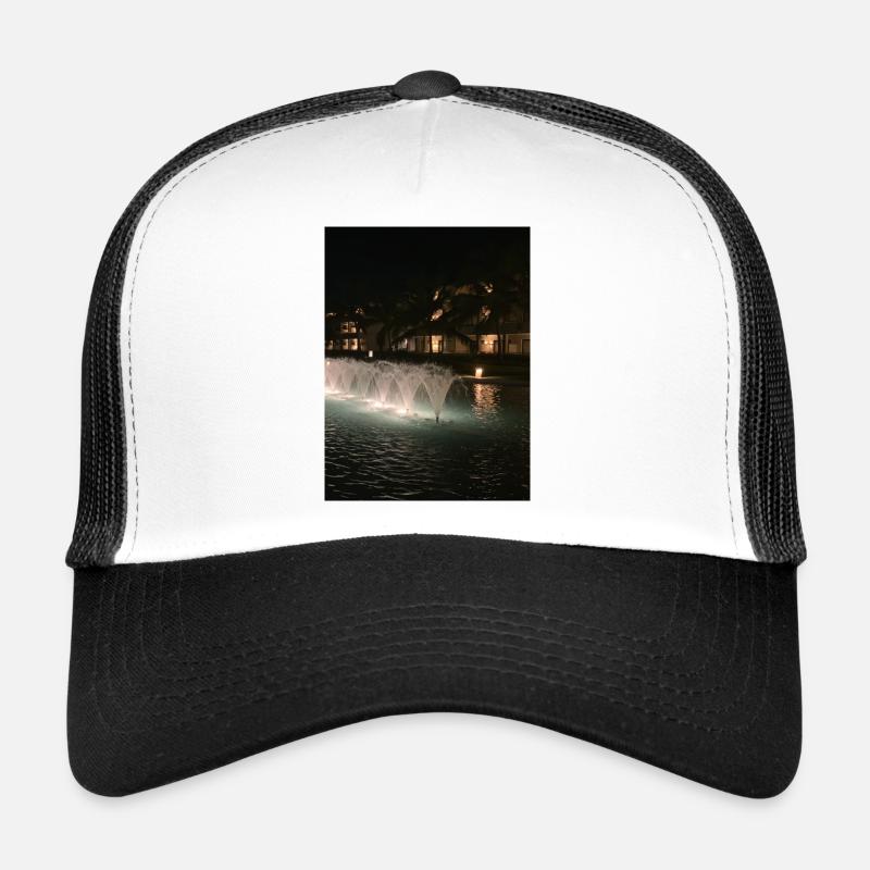 IMG 0082 - Trucker Cap - Weiß/Schwarz