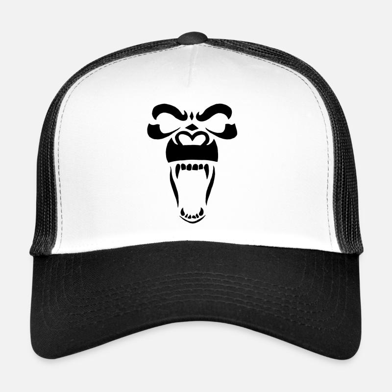 Black Gorilla Trucker Cap