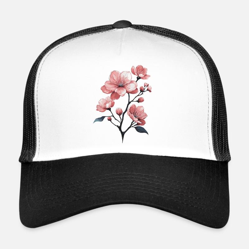 Cherry blossom Trucker Cap