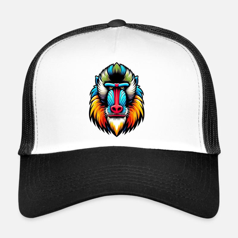 Singe mandrill Casquette trucker 