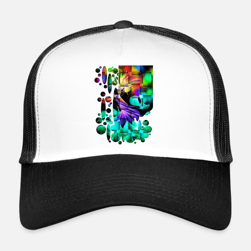 Fantasy Dance Fireworks Trucker Cap