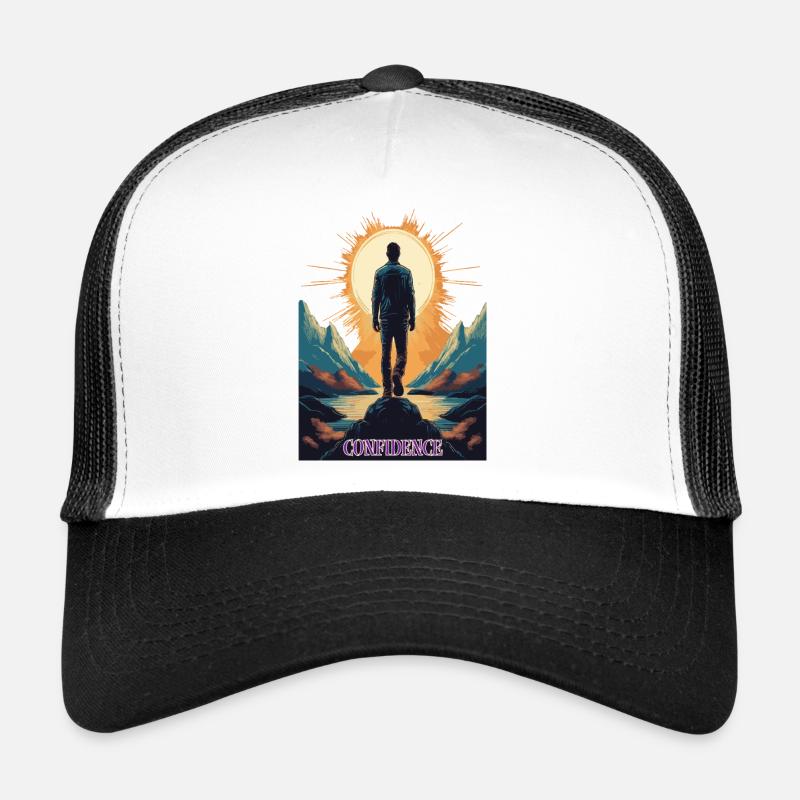 Confidence – Stärke durch Selbstbewusstsein Trucker Cap