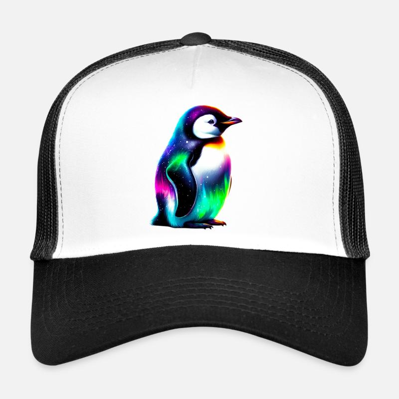 Pinguin - Trucker Cap - Weiß/Schwarz