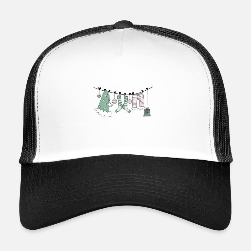 Die Wäscheleine vom Weihnachtsmann Trucker Cap
