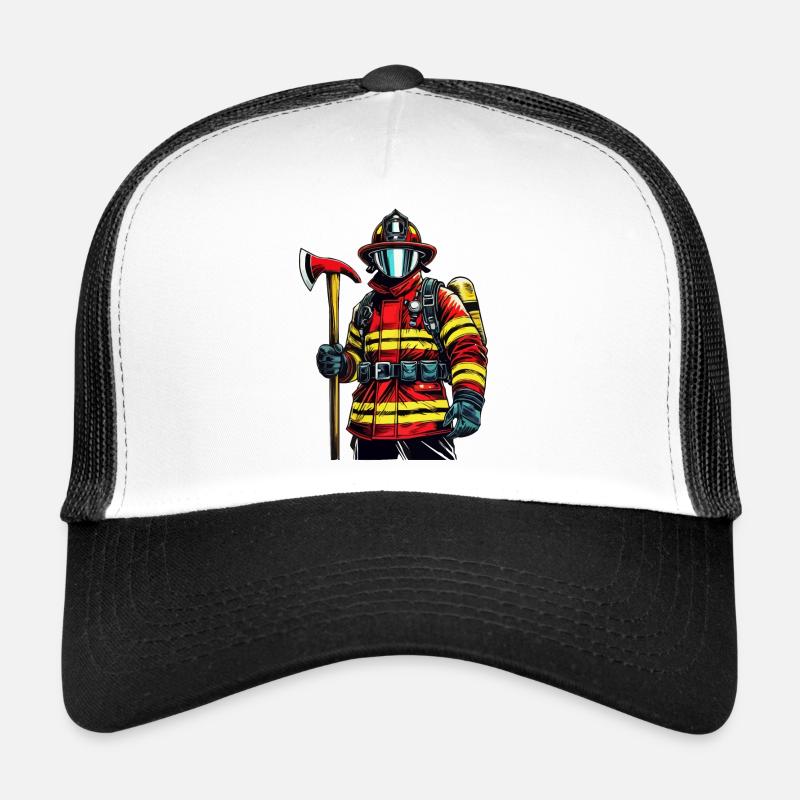 Pompier Casquette trucker 