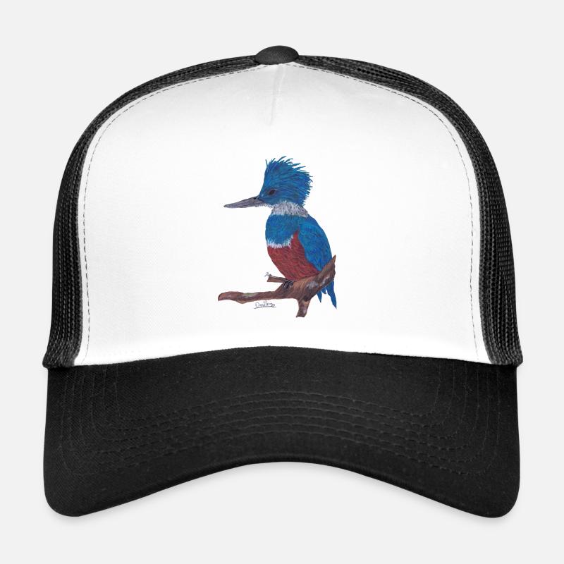 Ein charismatischer Eisvogel. Trucker Cap