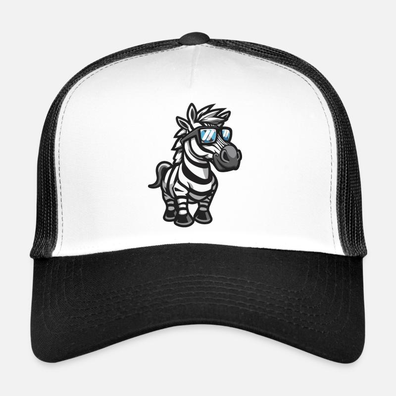 Zebra Comic Cool Trucker Cap