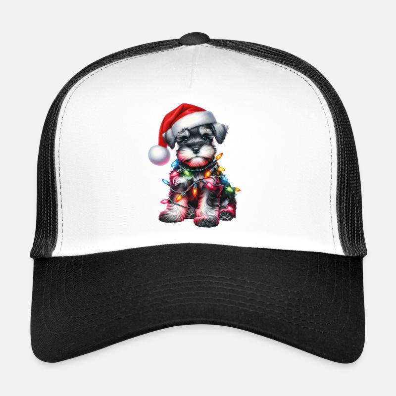 Weihnachts Schnauzer Trucker Cap