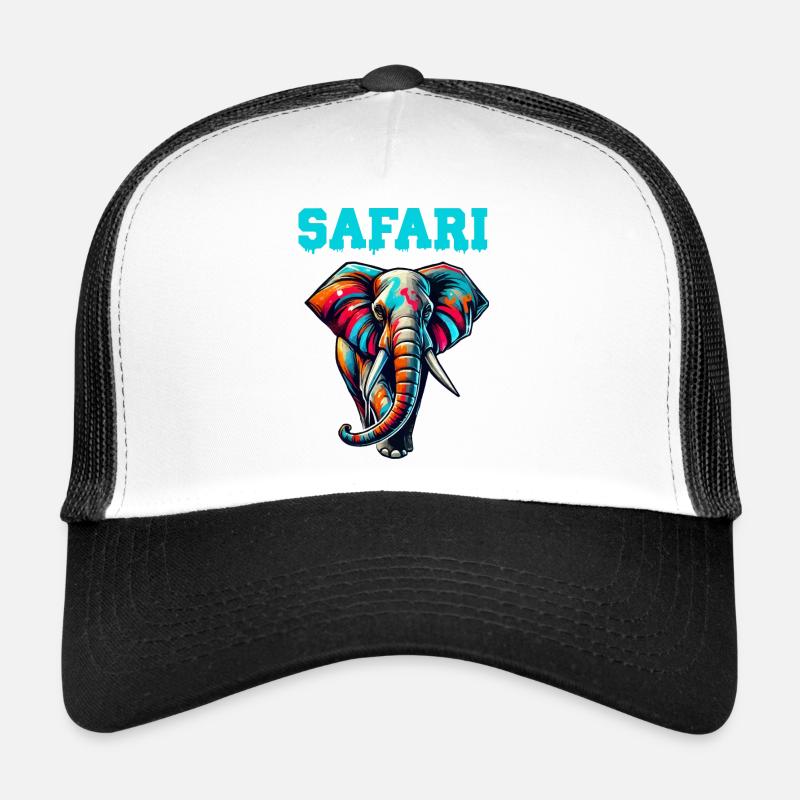 Elephant Safari Trucker Cap