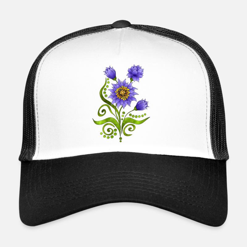 Flowers Trucker Cap