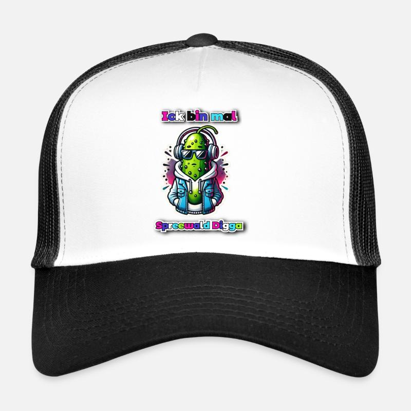 I'm mal - Trucker Cap - white/black
