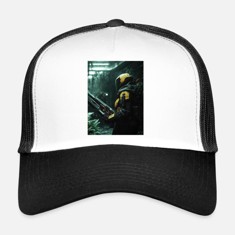 Sci Fi Warrior4 Trucker Cap
