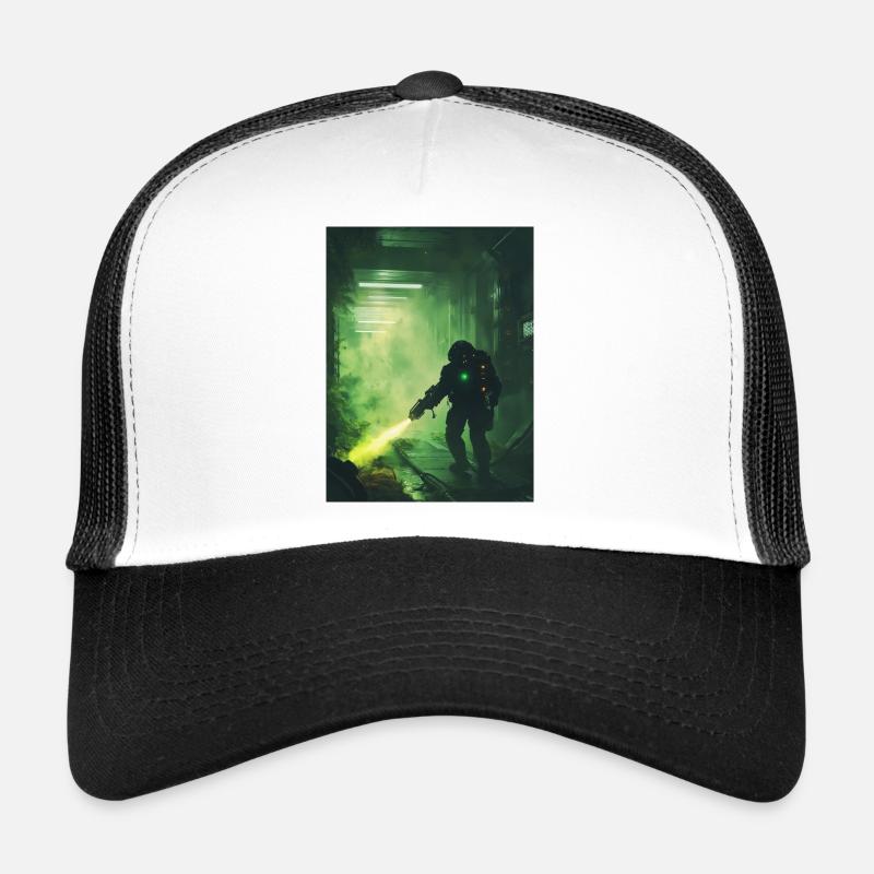 Sci Fi Krieger2 Trucker Cap