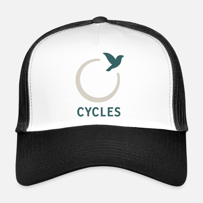 Les cycles – La forme du changement Casquette trucker 