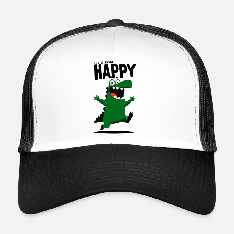 Croco heureux Casquette trucker 