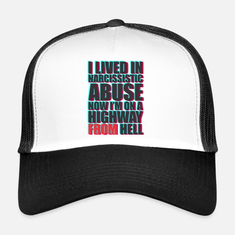 Conception de message de protestation de texte en gras Casquette trucker 