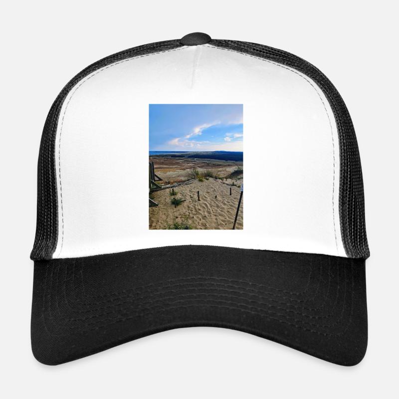Curonian Spit - Trucker Cap - white/black