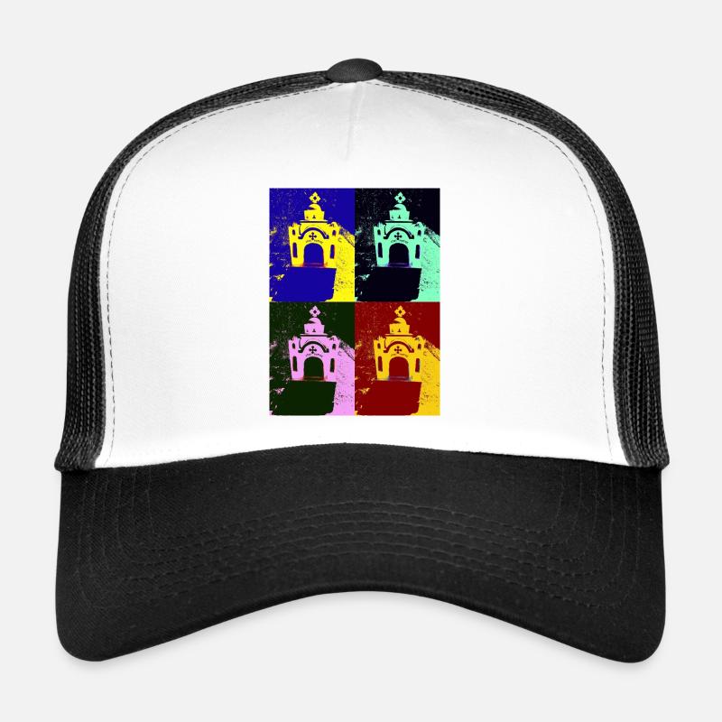 Pop art Grèce Casquette trucker 