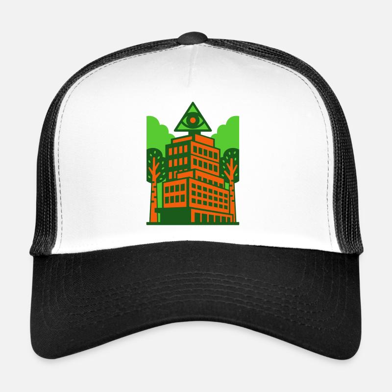 Art de l’architecture occulte Casquette trucker 