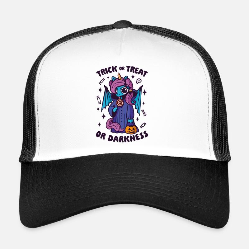 Dark Candy Unicorn - Süßes oder Saures oder Dunkelheit Trucker Cap