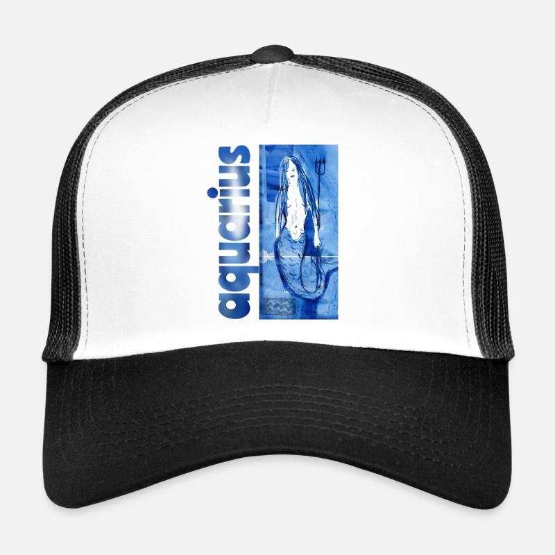 Signe du zodiaque Verseau Casquette trucker 
