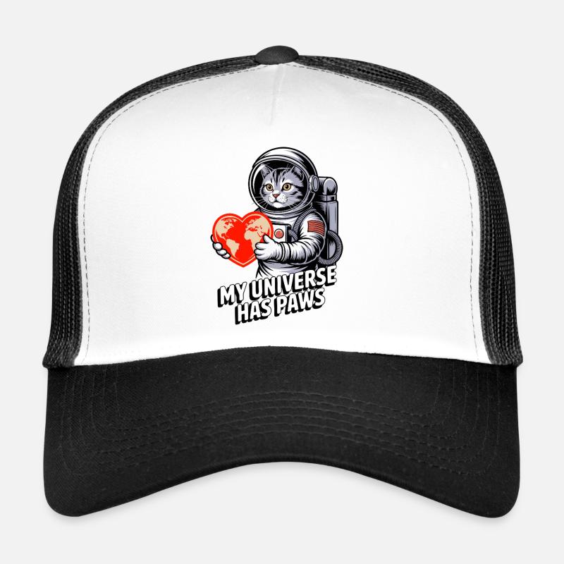 My Universe Has Paws Cat Trucker Cap