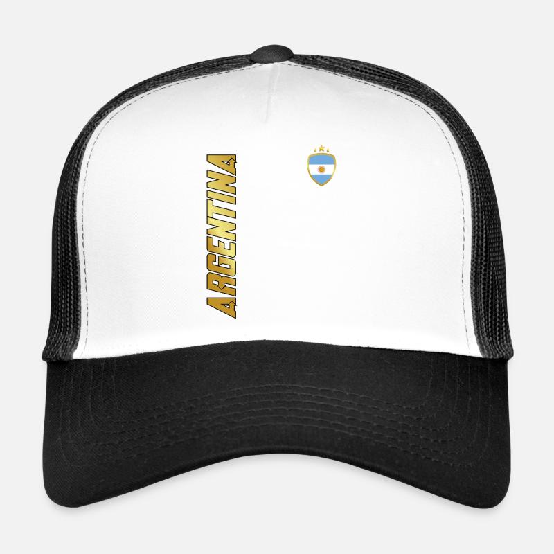 ARGENTINE TYPOGRAPHIE SPORTIVE AUDACIEUSE Casquette trucker 
