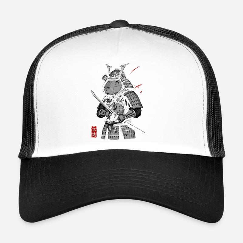 Otaku Cat Samurai  Trucker Cap