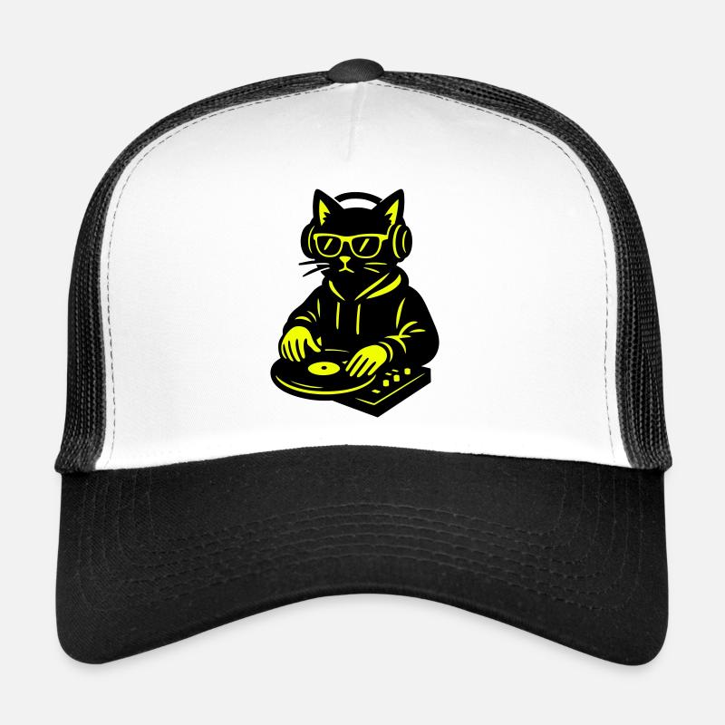 DJ Cat Casquette trucker 