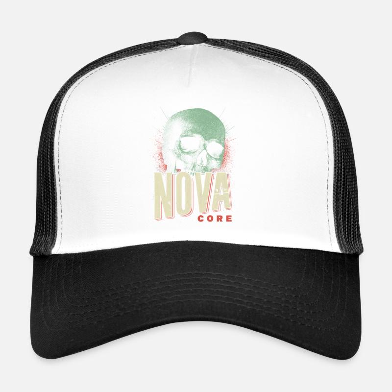 Nova Core Skull Trucker Cap