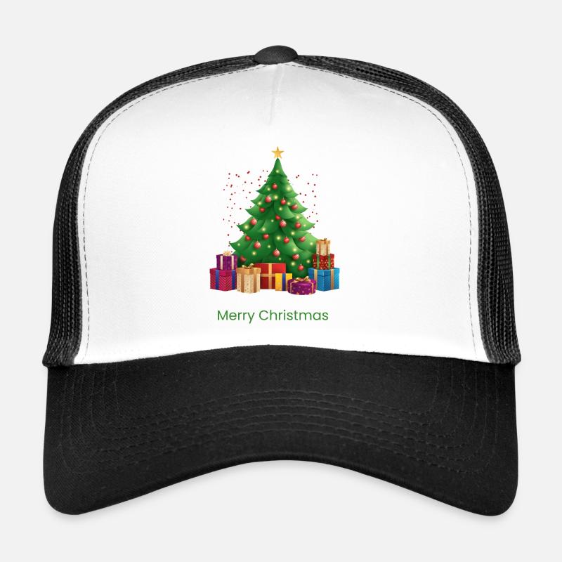Merry_Christmas_-1- Trucker Cap