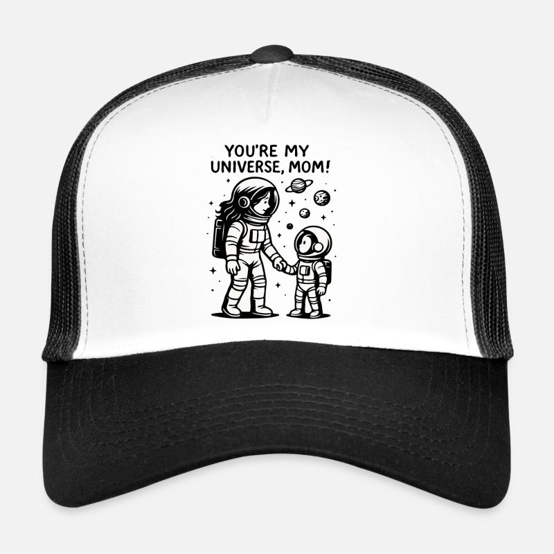 Kosmische Hand in Hand Trucker Cap