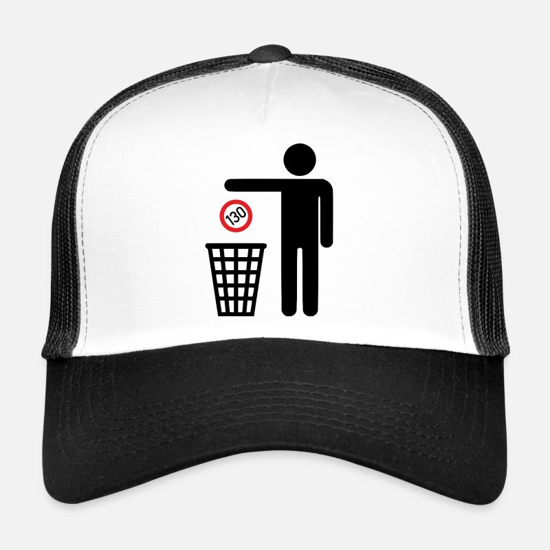 Pas de limite de vitesse Tuningscene T-Shirt à capuche Casquette trucker 