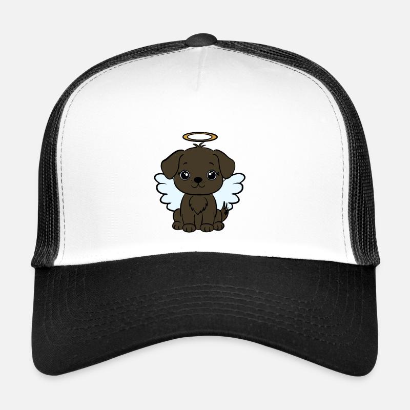 Hund mit Heiligenschein Trucker Cap